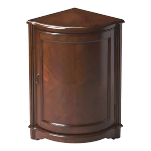 Durham Corner Cabinet, Cherry Brown