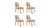 Not Yet Made - Made To Order Arches II Dining Chairs in Oak and Bouclé by Insidherland, Set of 4 For Sale - Image 5 of 5