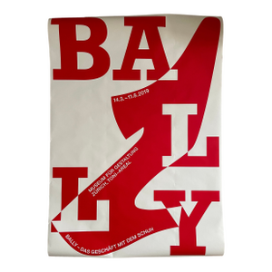 Raffinerie AG Bally: Red, Museum of Design Zurich (2019), Large Format, Printed in Switzerland