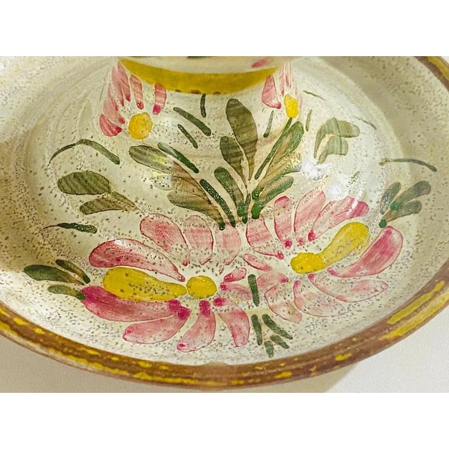 Ceramic Ceramic Candleholder by Kerluc, France, 1960s For Sale - Image 7 of 11