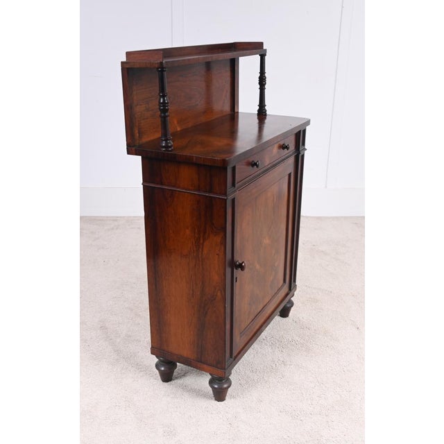 Regency Mahogany Chiffonier Side Cabinet,1810s For Sale - Image 5 of 5