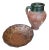 Antique Rustic Clay Vessels - Set of 2 For Sale