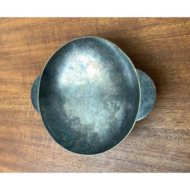 Silver Eiscafe Capri Metal Bowl For Sale - Image 8 of 18