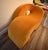 Sormani 1960s Italian Sess Chaise Longue Attributed to Nani Prina for Sormani in Orange Velvet For Sale - Image 4 of 6