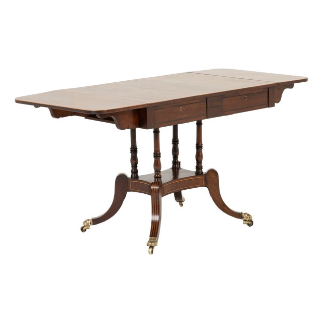 Large Early 19th Century Mahogany Sofa For Sale