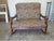 1930's Antique Victorian Johnson Benchwork Swan Arm Gooseneck Double Rocking Chair For Sale - Image 4 of 5