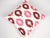 2020s Handwoven Pink Ikat Pillow Cover For Sale - Image 5 of 7