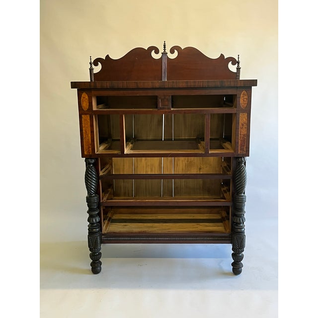 American Antique American Early Federal Mixed Wood Chest of Drawers For Sale - Image 3 of 5