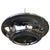 2 Layer Chrome Art Deco Streamline Saucer Ceiling Pendant Chandelier, 7 Available For Sale In Los Angeles - Image 6 of 6