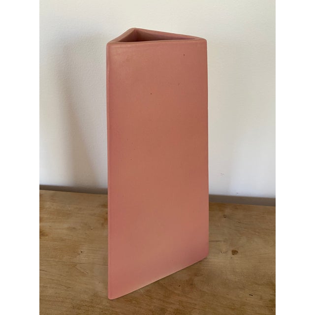 Ceramic Mid-Century James Johnston Large Ikebana Ceramic Vases - a Pair For Sale - Image 7 of 9