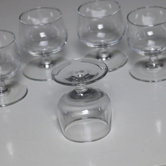 1950s Tinka Decanter Set with Five Glasses by A. D. Copier for Royal Leerdam Holland - Set of 6 For Sale - Image 9 of 13