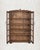 Indian Antique Indian Glass Cabinet | Vintage Armoire With Arched Crown | Teak Wood Display Cabinet | Rustic Home Decor For Sale - Image 3 of 6