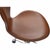 Model 3117 Office Chair in Cognac Leather by Arne Jacobsen, 1984 For Sale - Image 6 of 13