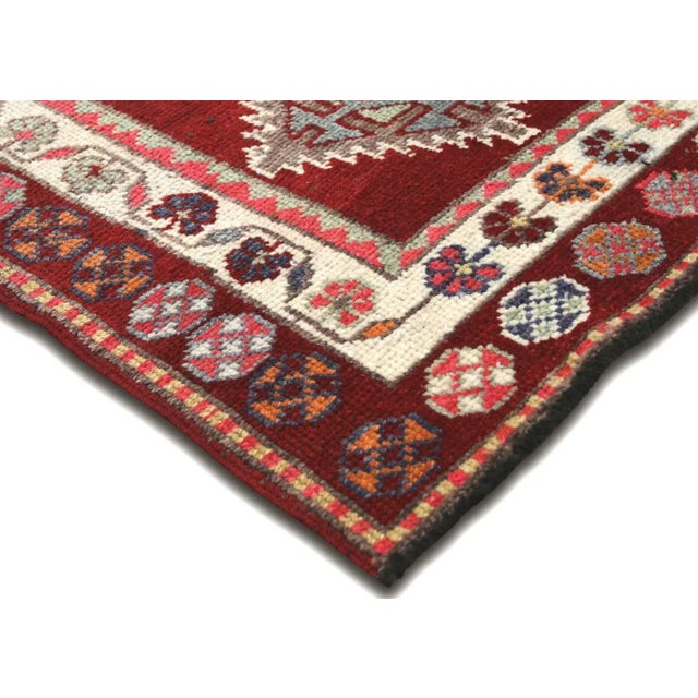 Illustration 1960s Turkish Oushak Runner For Sale - Image 3 of 7