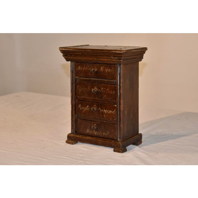 19th Century Early 19th Century German Spice Cabinet For Sale - Image 5 of 8