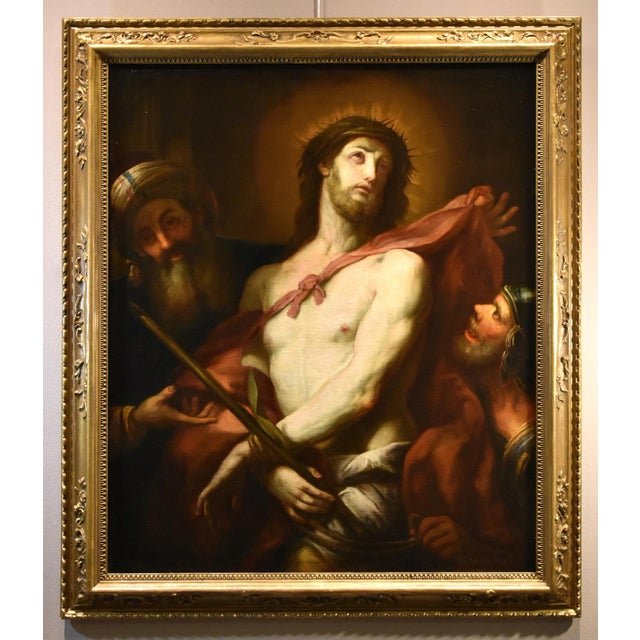 Workshop of Valerio Castello, Ecce Homo, 1650, Oil on Canvas, Framed For Sale - Image 17 of 17