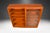 Late 20th Century Danish Teak Modern Sliding Glass Door Double Bookcase For Sale - Image 12 of 12