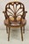 Late 20th Century Theodore Alexander Neoclassical Regency Style Carved Mahogany Leather Arm Chair For Sale - Image 10 of 12
