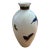 Vintage Japanese Fukagawa Seiji Arita Porcelain Butterfly Vase For Sale