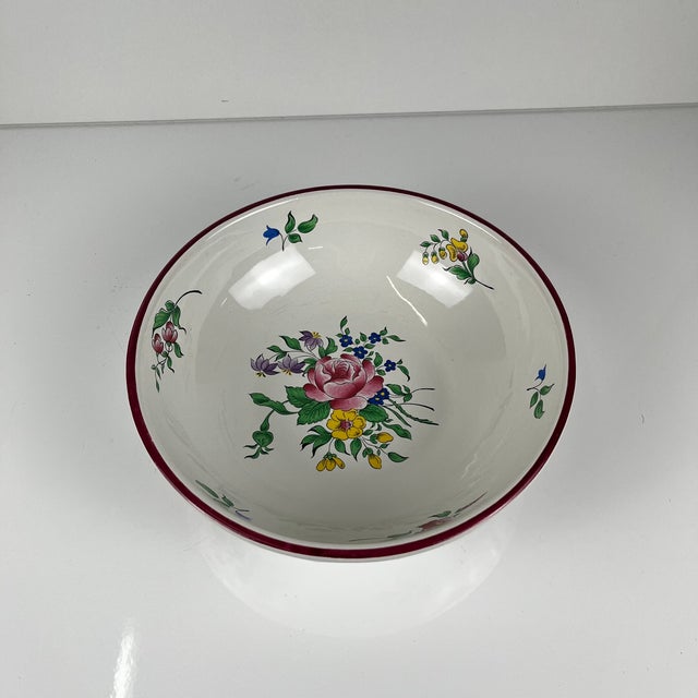 Small Streetlight Model Salad Bowl from KG Lunéville, 1980s For Sale - Image 4 of 6