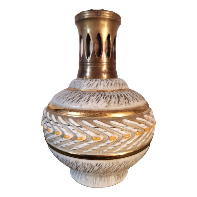 Vintage Lampe Berger Catalytic Scent Bottle by Jaques Breugnot, 1950s For Sale