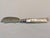 Mid 19th Century Birmingham 1850 Master Butter Knife Sterling Silver Mother-Of-Pearl For Sale - Image 5 of 12