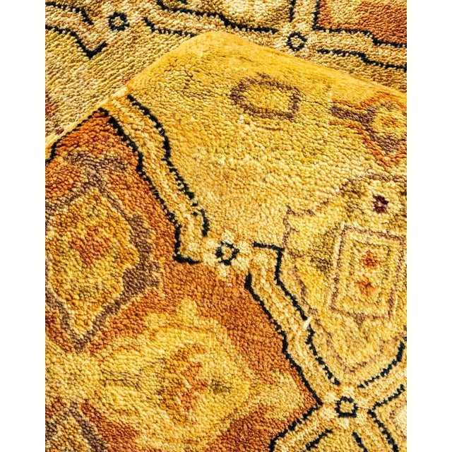 Textile Eclectic Collection Hand-Knotted Area Rug - Blue Collection 9' 1" x 16' 1" For Sale - Image 7 of 9