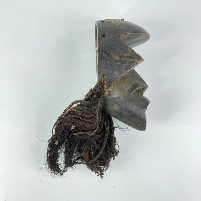 African Early 20th Century Dan Passport Mask with Beard For Sale - Image 3 of 7