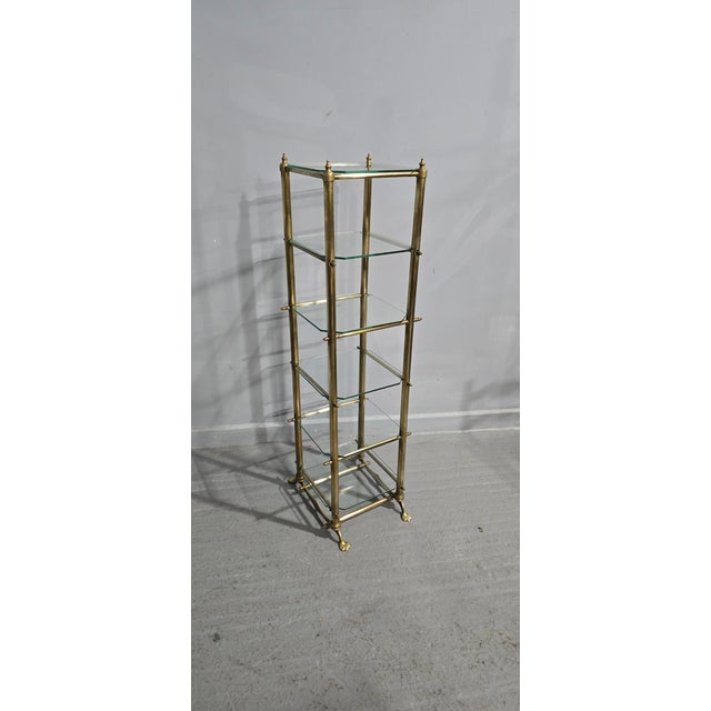 Brass Shop Display Stand from Harris and Sheldon Ltd., 1900 For Sale - Image 12 of 13