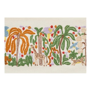 Sample - Schumacher Rousseau Tape in Orange For Sale