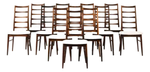 Dining Chairs in Rosewood by Niels Kofoed, 1961, Set of 12