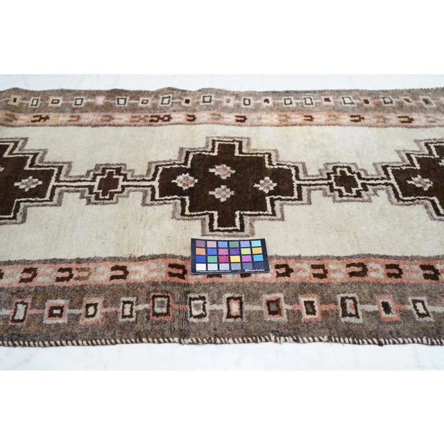 Vintage Tribal Gabbeh Rug 3'3'' x 6'3'' For Sale - Image 9 of 10