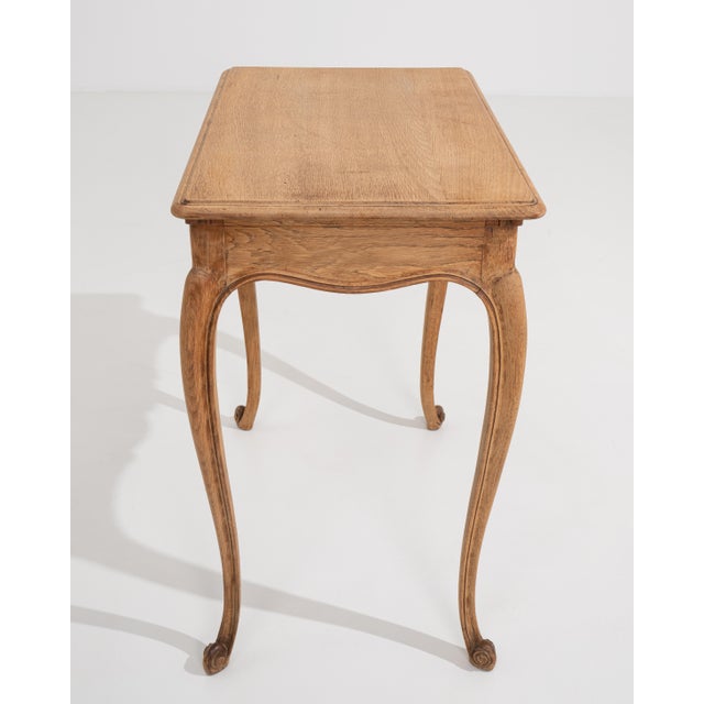 Early 20th Century Louis XV Oak Side Table, France, Early 20th Century For Sale - Image 5 of 14