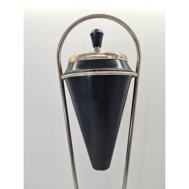 Mid-Century Modern Floor Ashtray, 1960s-1970s For Sale - Image 4 of 10