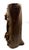 Vintage Natural Burl Wood Brush Pot For Sale - Image 4 of 7