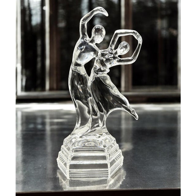 Italian Crystal Bolero and Dance Figurine from Royal Crystal Rock, 1980s For Sale - Image 11 of 11