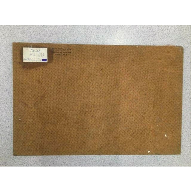 "Twist" Colorful Abstract Post-Cubist Oil Painting by A. Rigollot For Sale - Image 10 of 13