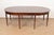 Baker Furniture Style Federal Inlaid Mahogany Dining Table, Newly Refinished For Sale - Image 9 of 9