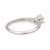 Tiffany & Co. Platinum .57 Ct F Vs2 Diamond Solitaire Engagement Ring W/Papers, Size 7 For Sale In New York - Image 6 of 12