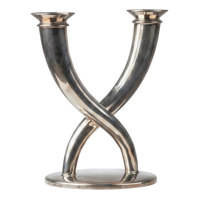 Vintage Candleholders from Christofle, 1920s, Set of 2 For Sale