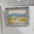 Vintage French Pastel Landscape Painting – Colorful Countryside Village – Ornate Frame For Sale - Image 10 of 11