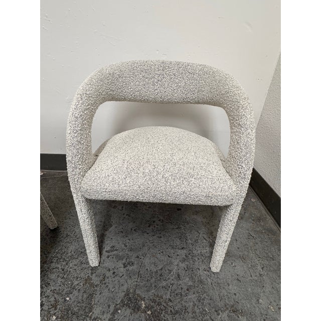 Fours Hands Hawkins Bouclé Armchairs, Pair For Sale - Image 11 of 12