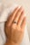 14k Gold Diamond Halo Blue Sapphire Birthstone Heart Ring Size 7 ( All Sizes Available) For Sale In New York - Image 6 of 14