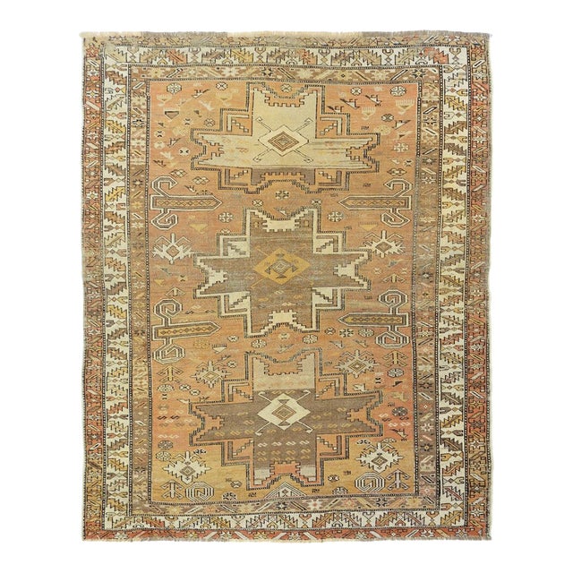 Antique Caucasian Shirvan Rug 3'11'' X 5'1'' For Sale