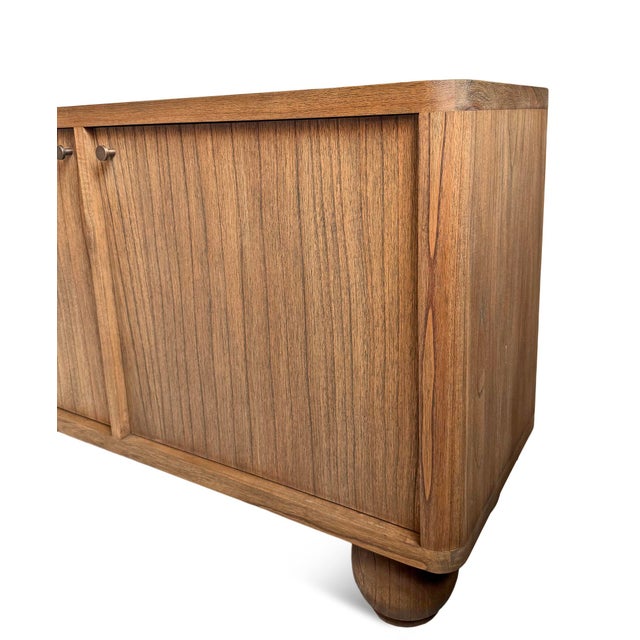 Caprina Modern Ball Leg Sideboard Credenza For Sale - Image 13 of 16
