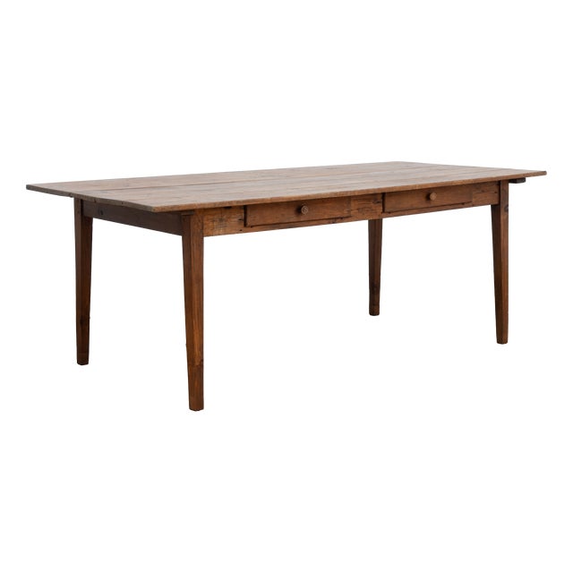 Antique Farmhouse Table, 1890 For Sale