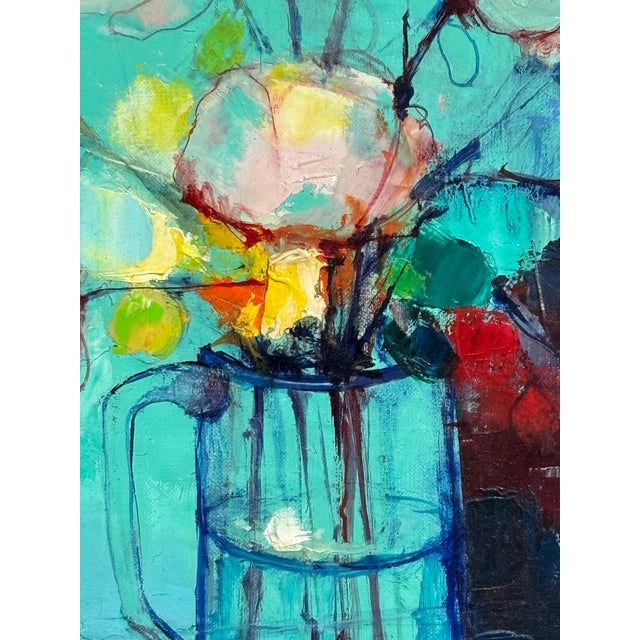 Mid 20th Century Exceptional Mid-Century European Original Oil on Canvas - Felix Felmart, Spain For Sale - Image 5 of 7