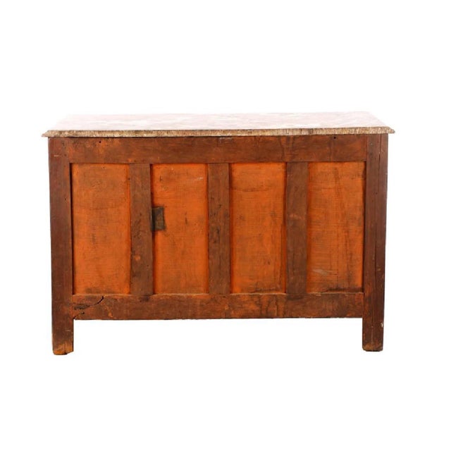 Chinoiserie Regence Chinoiserie Marble-Top Commode For Sale - Image 3 of 8