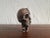 Rarissime Vanity "Memento Mori" skull, carved. Made around 1850. Very nice condition with clear patina. These pieces were...