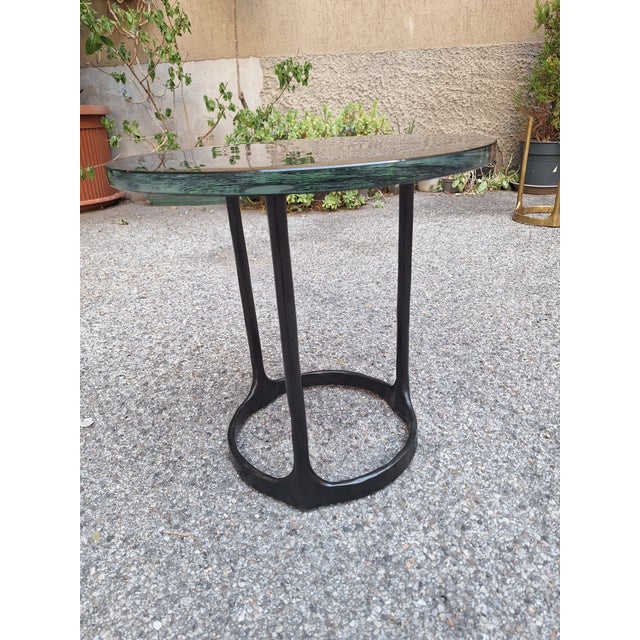 Aster Coffee Table in Cast Bronze and Annealed Glass by Vincent Van Duyden for Molteni, 2010s For Sale - Image 10 of 10